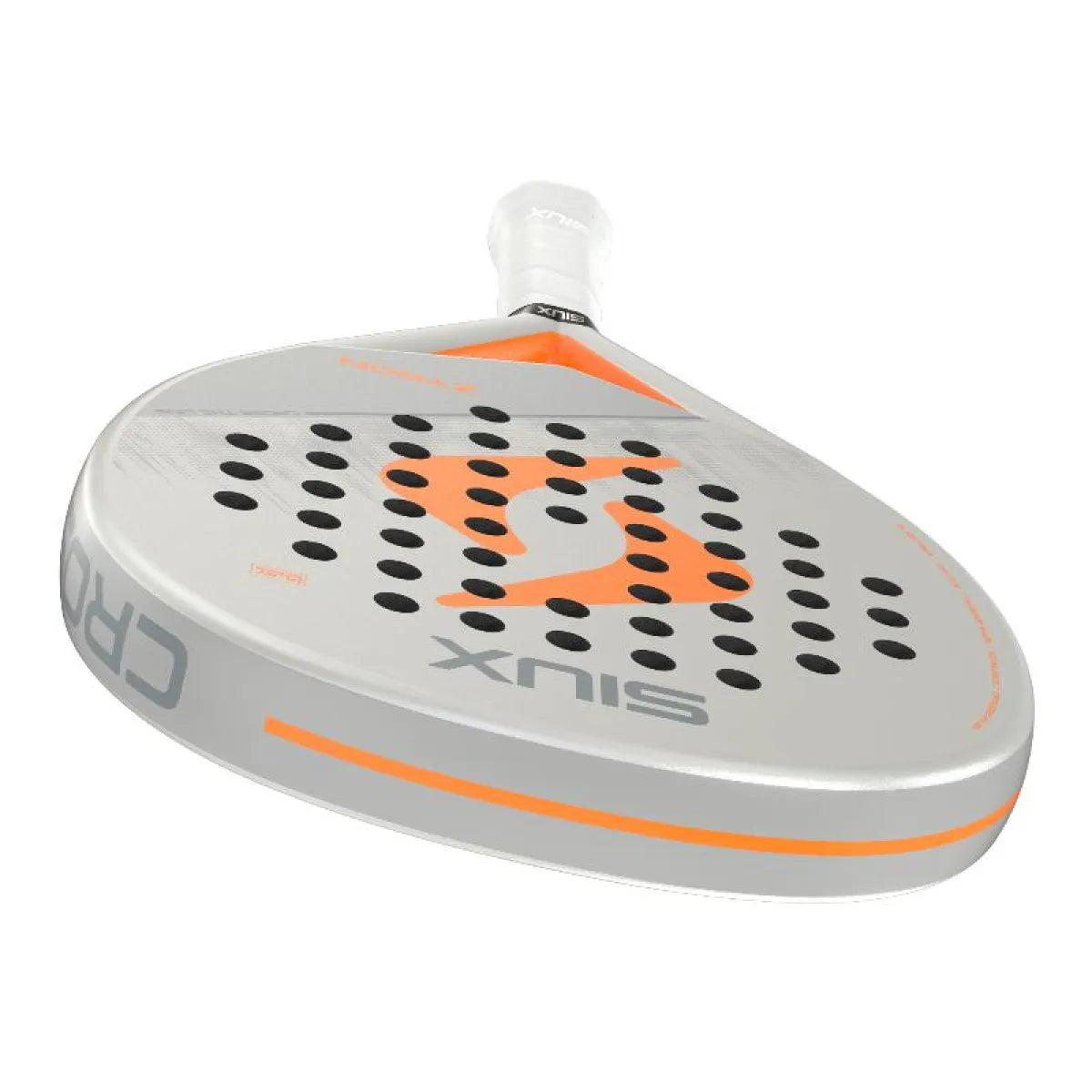 Raquette padel Siux Zyron orange 2026 — vue détail 2