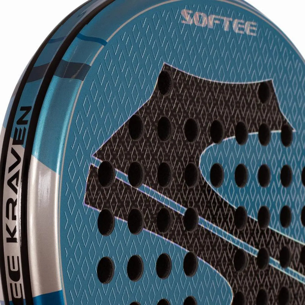 Raquette padel Softee Kraven Aura 2027 — vue en perspective