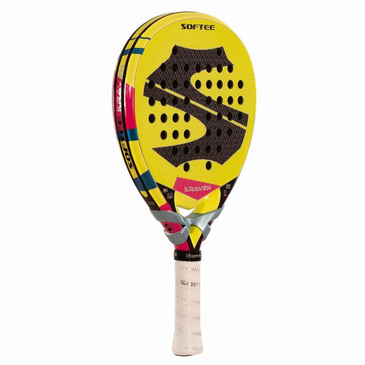 Raquette padel Softee Kraven Flow 2027 — vue de profil