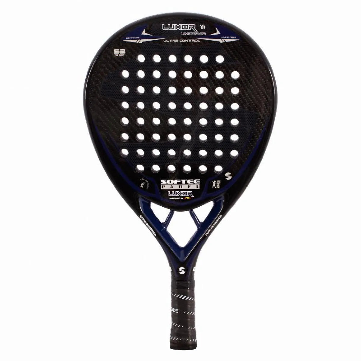 Raquette padel Softee Luxor — vue de face