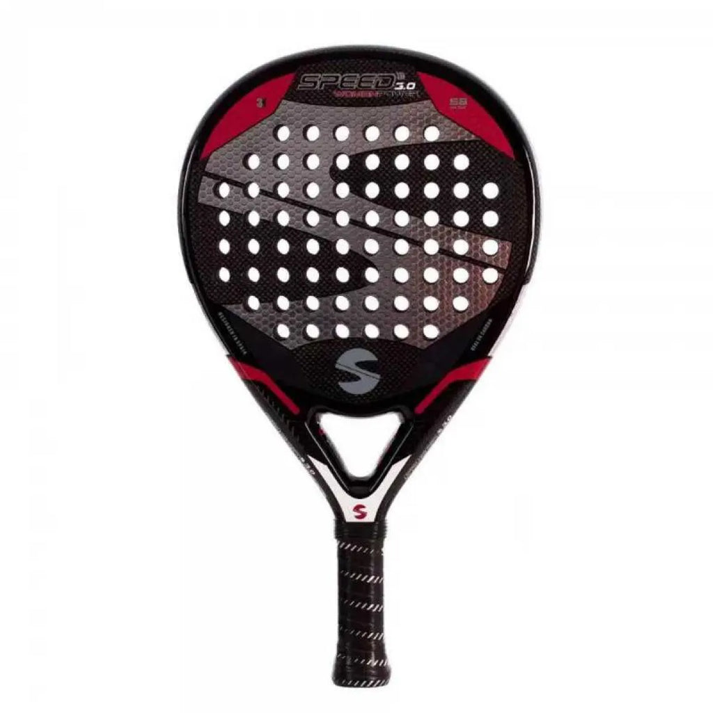 Raquette padel Softee Speed 3.0 Woman Power fuchsia — vue de profil 2