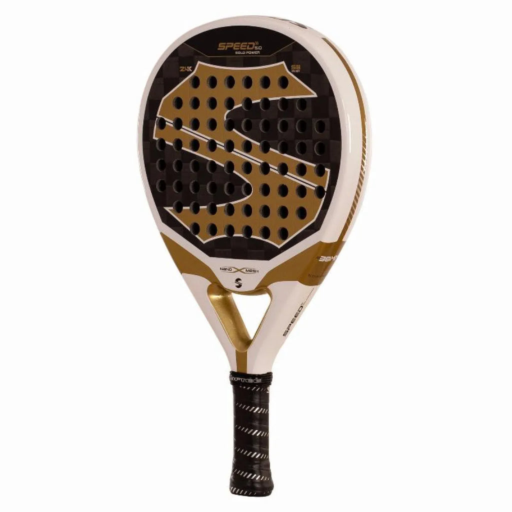 Raquette padel Softee Speed doré Nano Mesh 5.0 2027 — vue détail 1