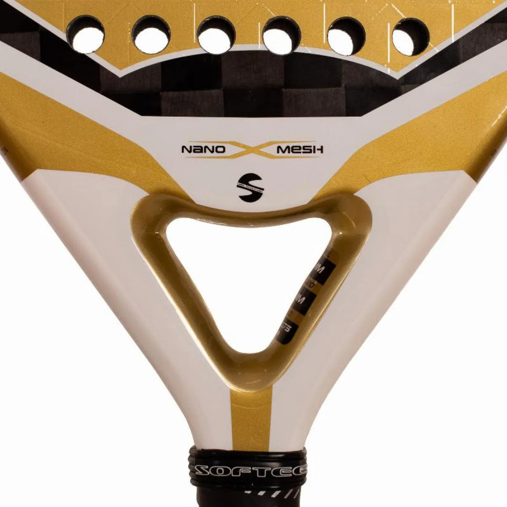 Raquette padel Softee Speed doré Nano Mesh 5.0 2027 — vue détail 2