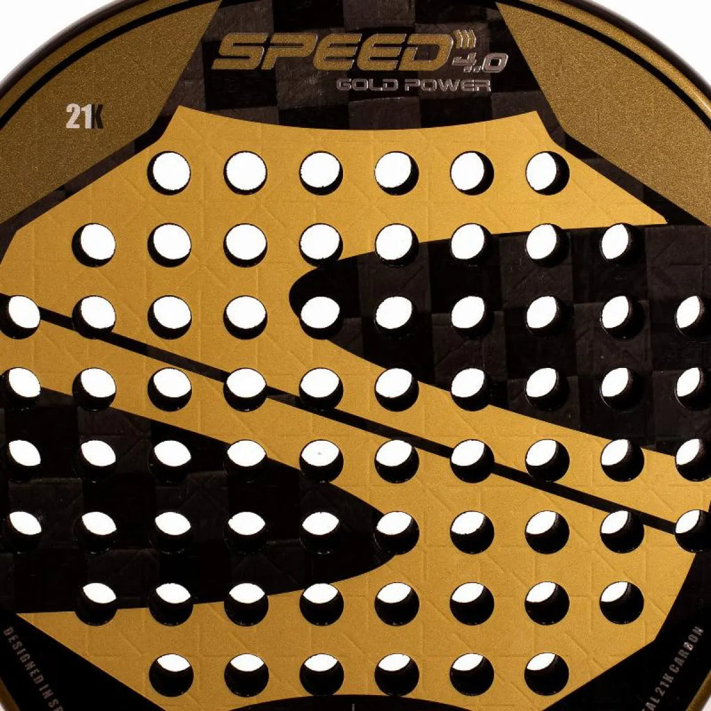 Raquette padel Softee Speed Gold Power 4.0 Nano Mesh — vue détail 1