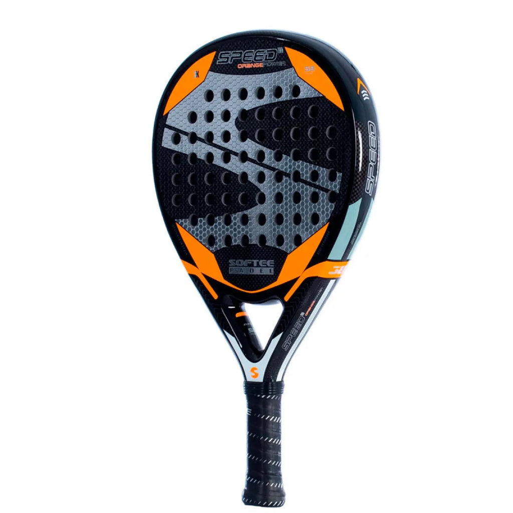 Raquette padel Softee Speed orange Power 2024 — vue de profil 2