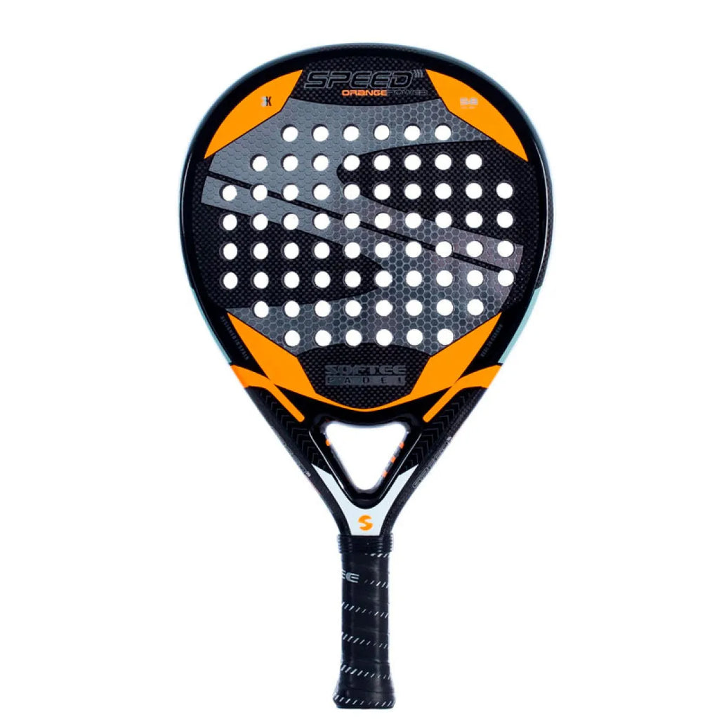 Raquette padel Softee Speed orange Power 2024 — vue de face