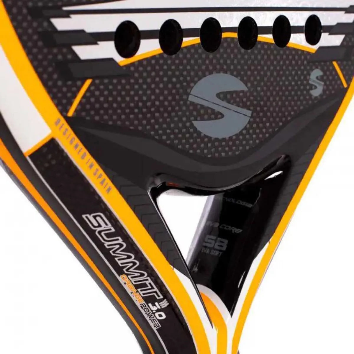 Raquette padel Softee Summit 3.0 Orange Power — vue détail 2