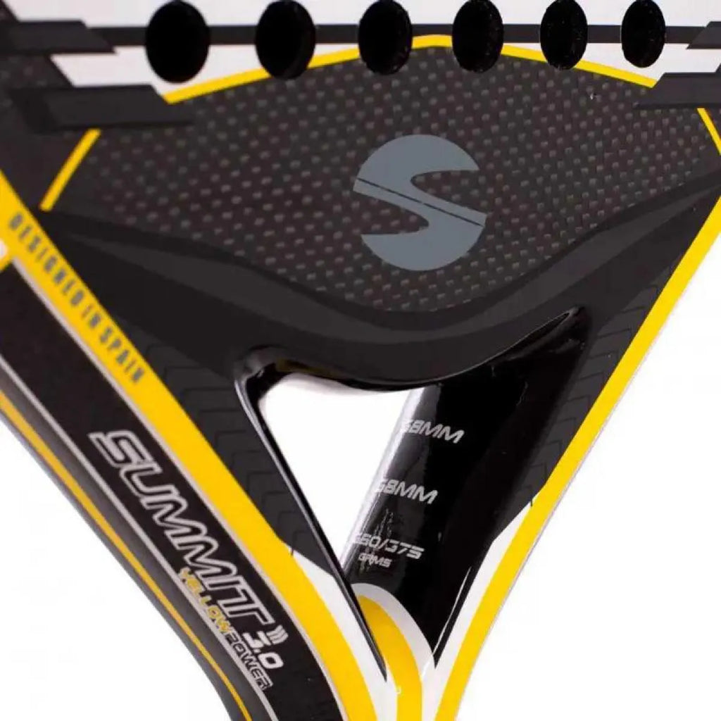 Raquette padel Softee Summit 3.0 Yellow Power — vue détail 2