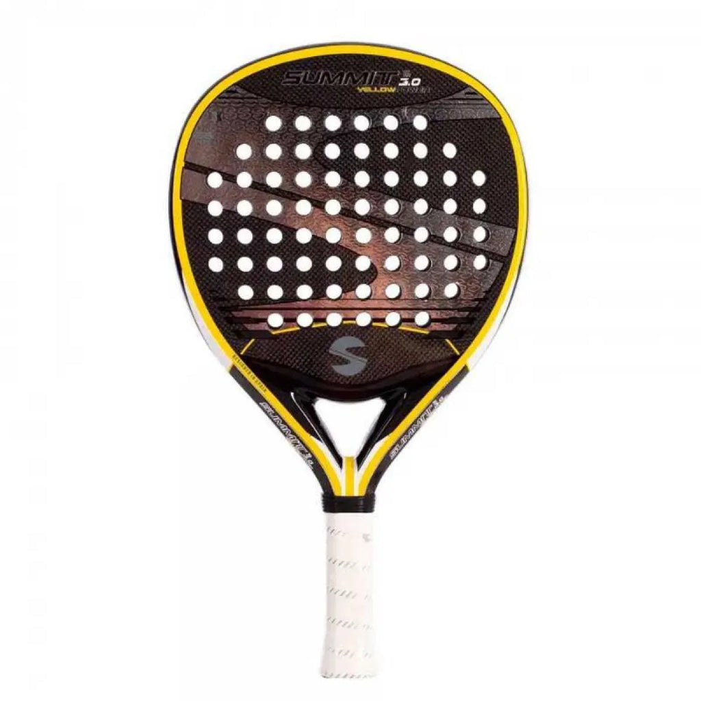 Raquette padel Softee Summit 3.0 Yellow Power — vue de face
