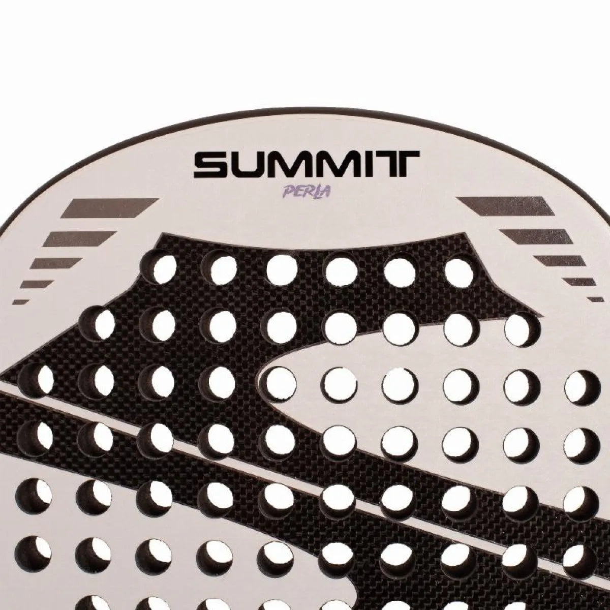 Raquette padel Softee Summit Perla blanc 2027 — vue en perspective