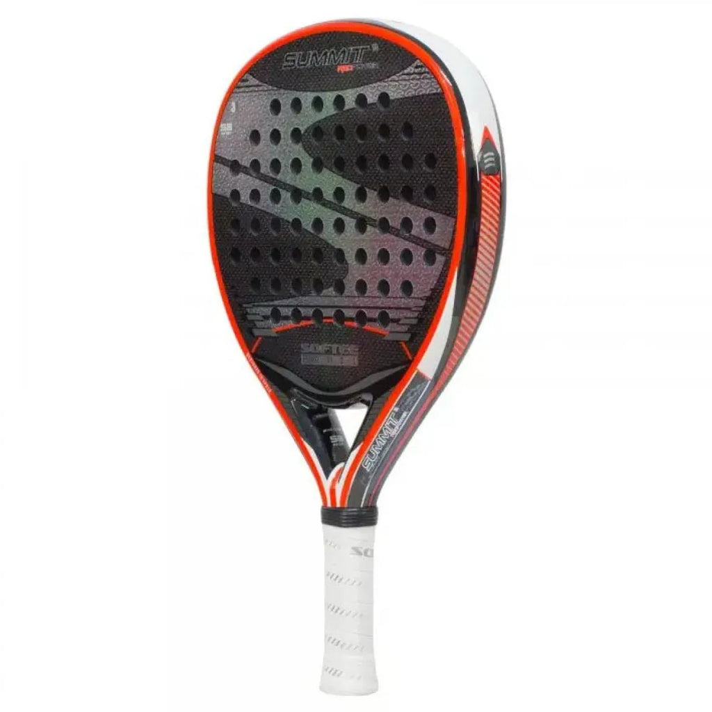 Raquette padel Softee Summit Red Power — vue de profil