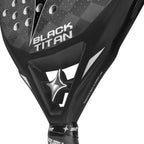 Raquette padel StarVie Black Titan 2026 — vue en perspective