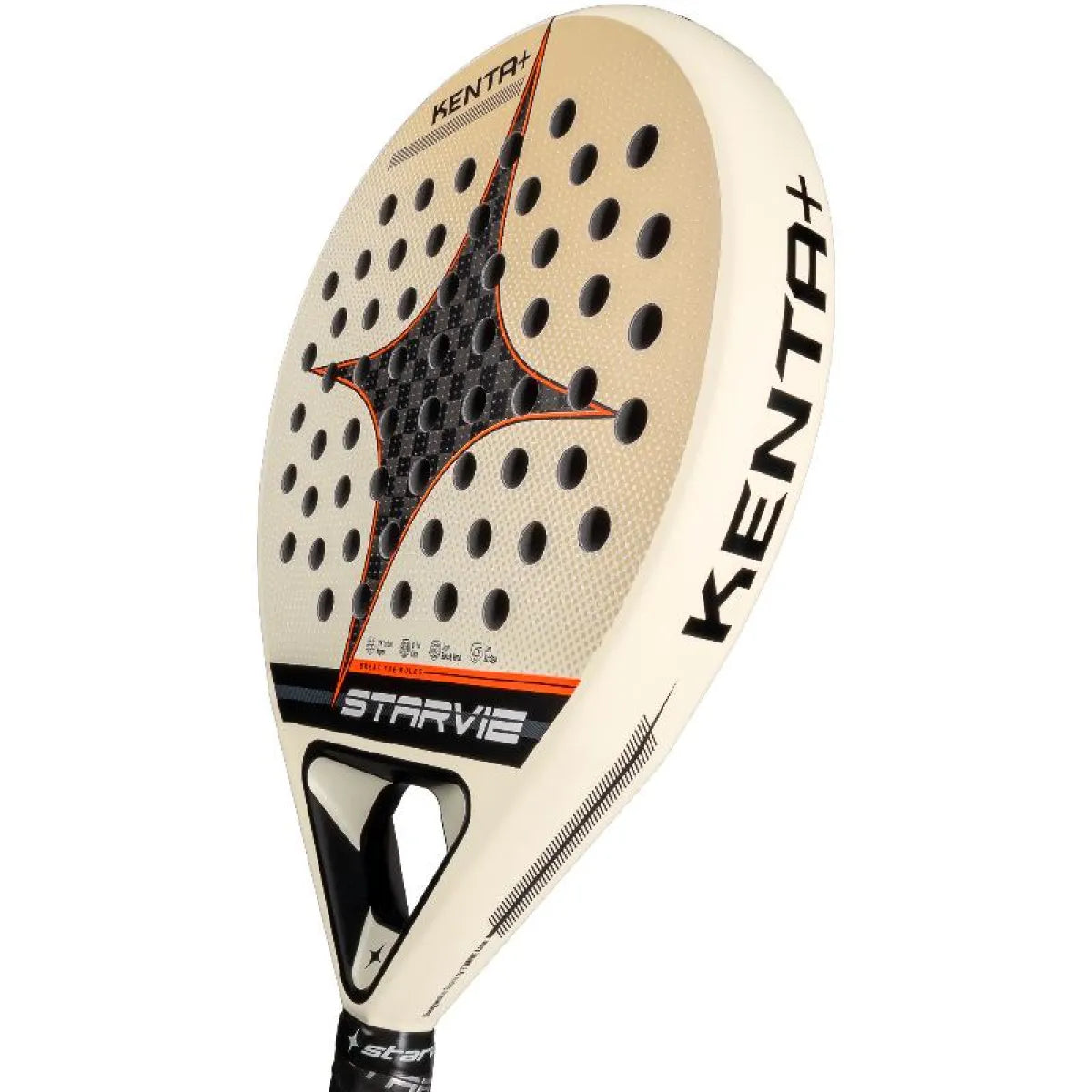 Raquette padel StarVie Kenta+ 2026 — vue de profil 2