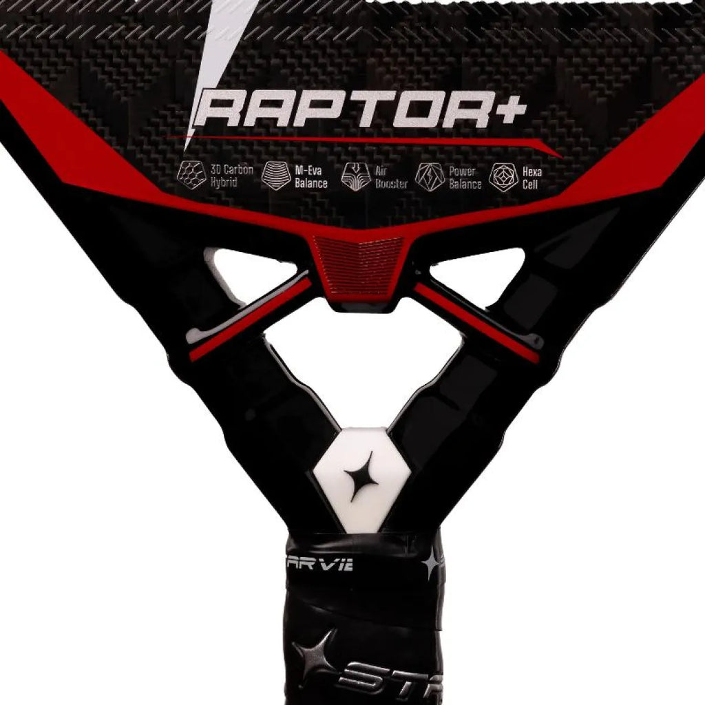 Raquette padel StarVie Raptor + 2027 — vue de profil 2