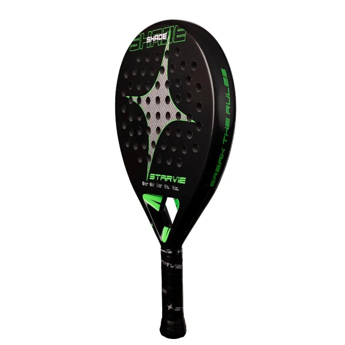 Raquette padel StarVie Shade 2027 — vue de profil