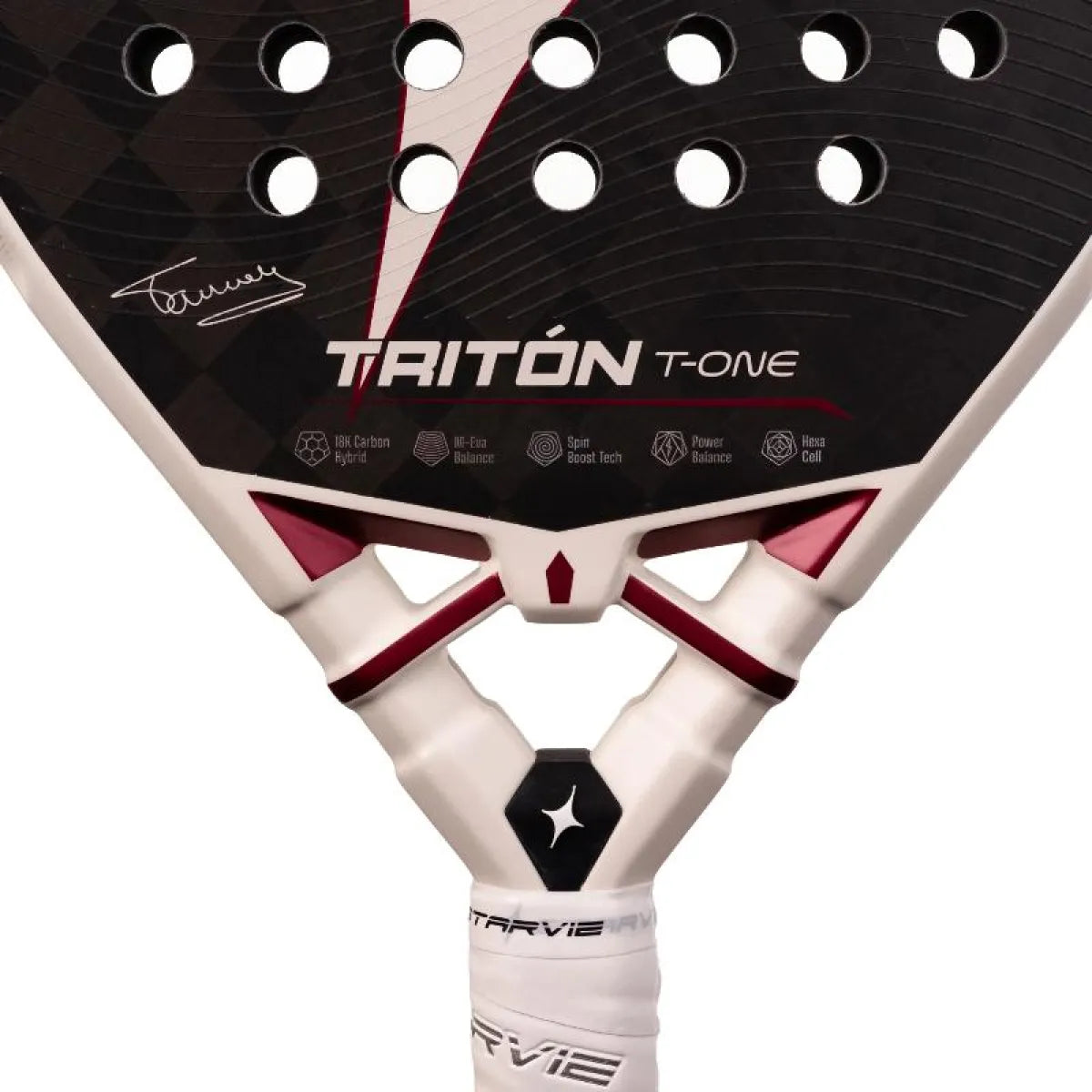 Raquette padel StarVie Tamara Icardo Triton T-One 2027 — vue détail 1