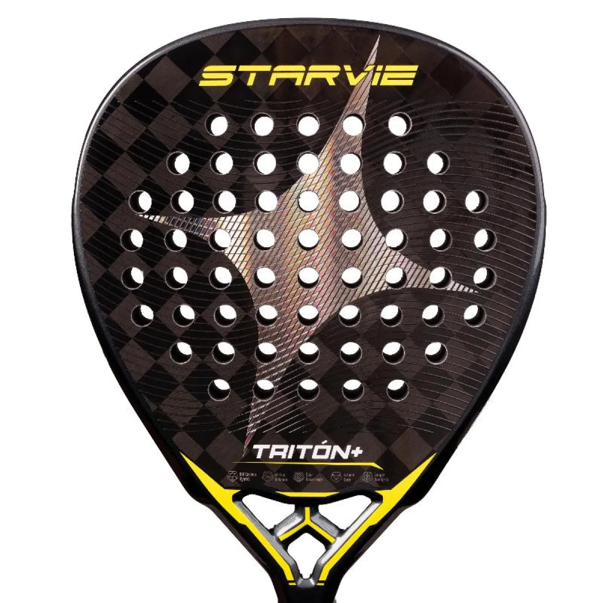 Raquette padel StarVie Triton Balance + 2027 — vue de profil 2