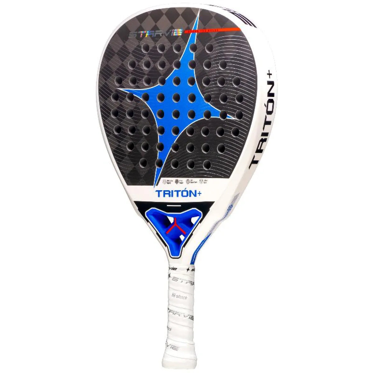 Raquette padel StarVie Triton Power+ 2026 — vue de profil