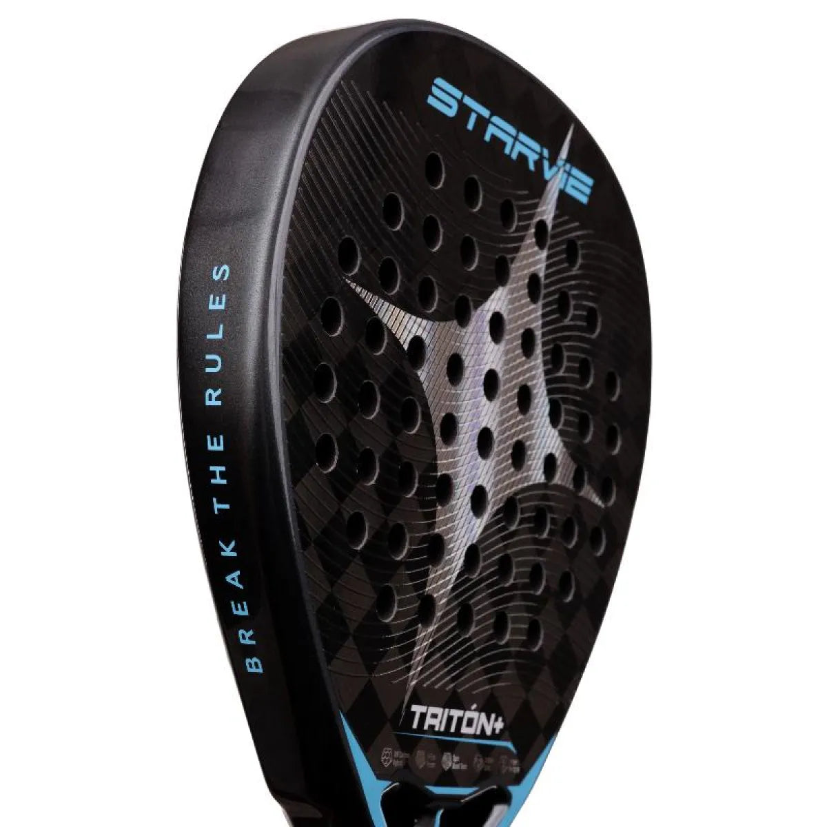 Raquette padel StarVie Triton Power + 2027 — vue de profil 2