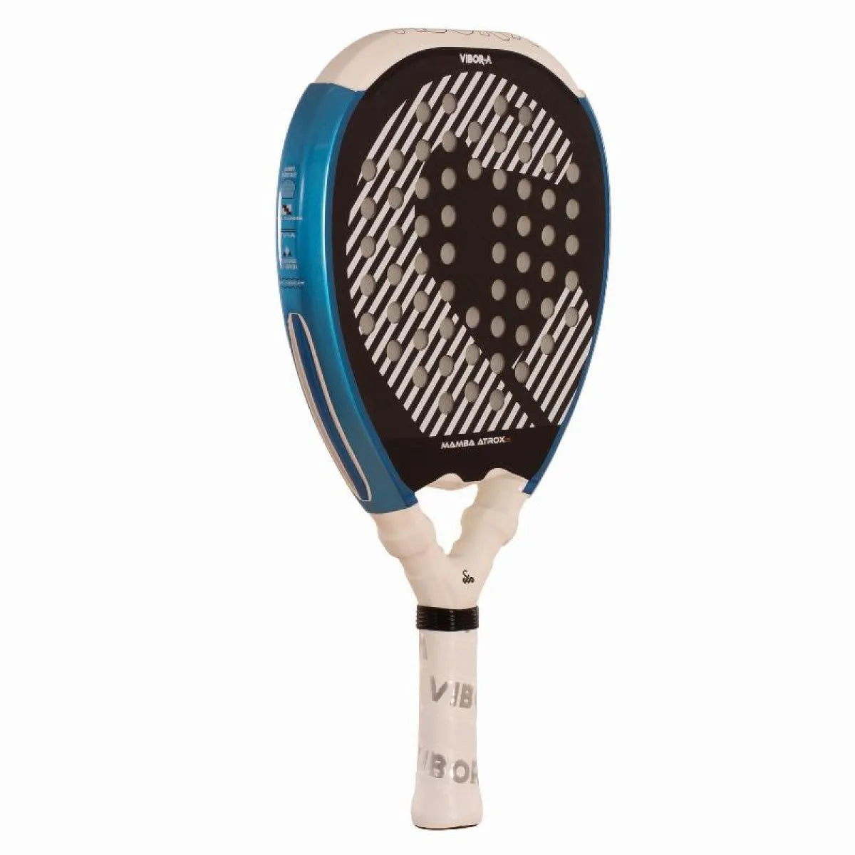 Raquette padel Vibora Black Mamba Atrox Ctrl 2027 — vue de profil