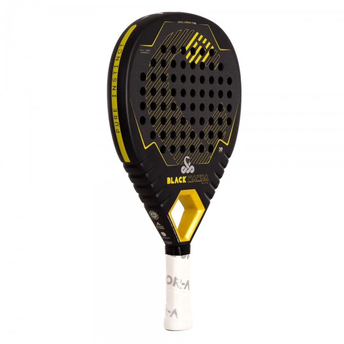 Raquette padel Vibora Black Mamba Elite 3K 2.0 2025 — vue de profil