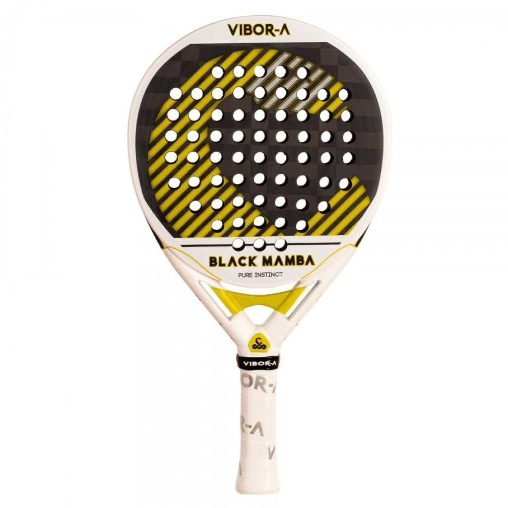 Raquette padel Vibora Black Mamba Evo Pro blanc 2026 — vue de face