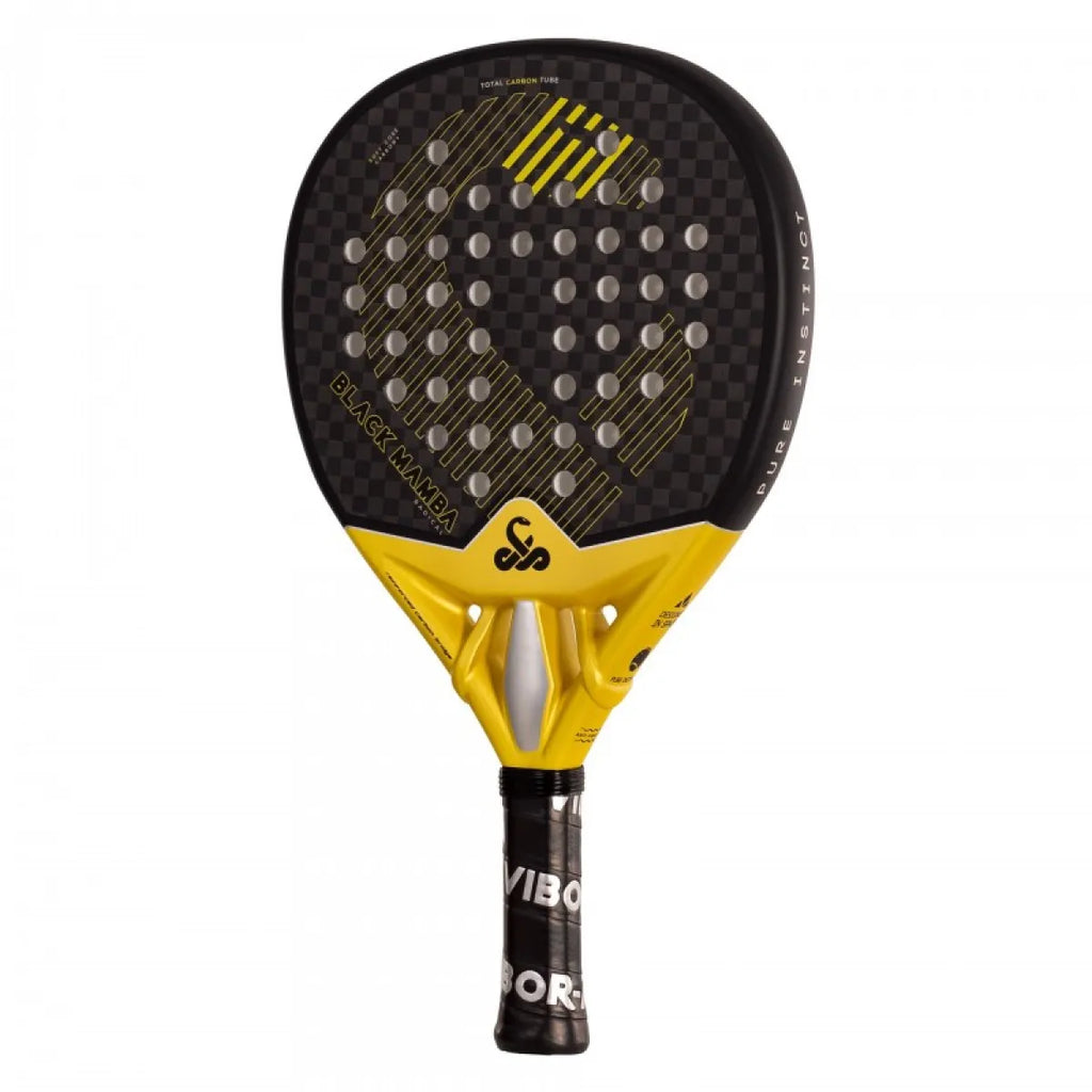 Raquette padel Vibora Black Mamba Radical 12K 2.0 2025 — vue de profil 2