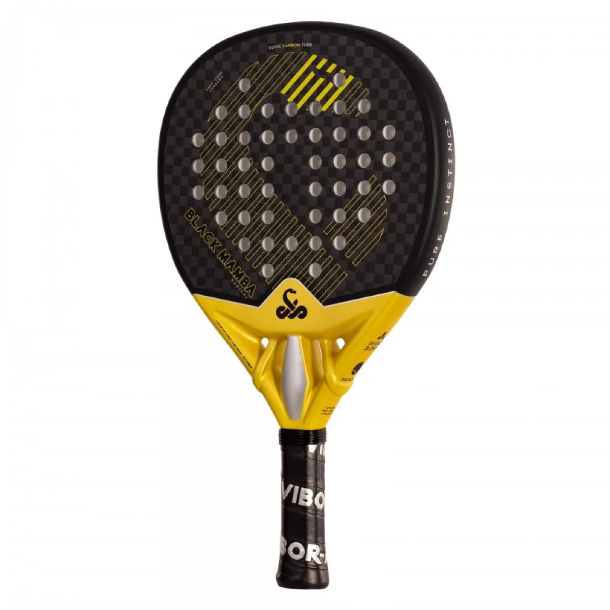 Raquette padel Vibora Black Mamba Radical 12K 2.0 2025 — vue de profil 2