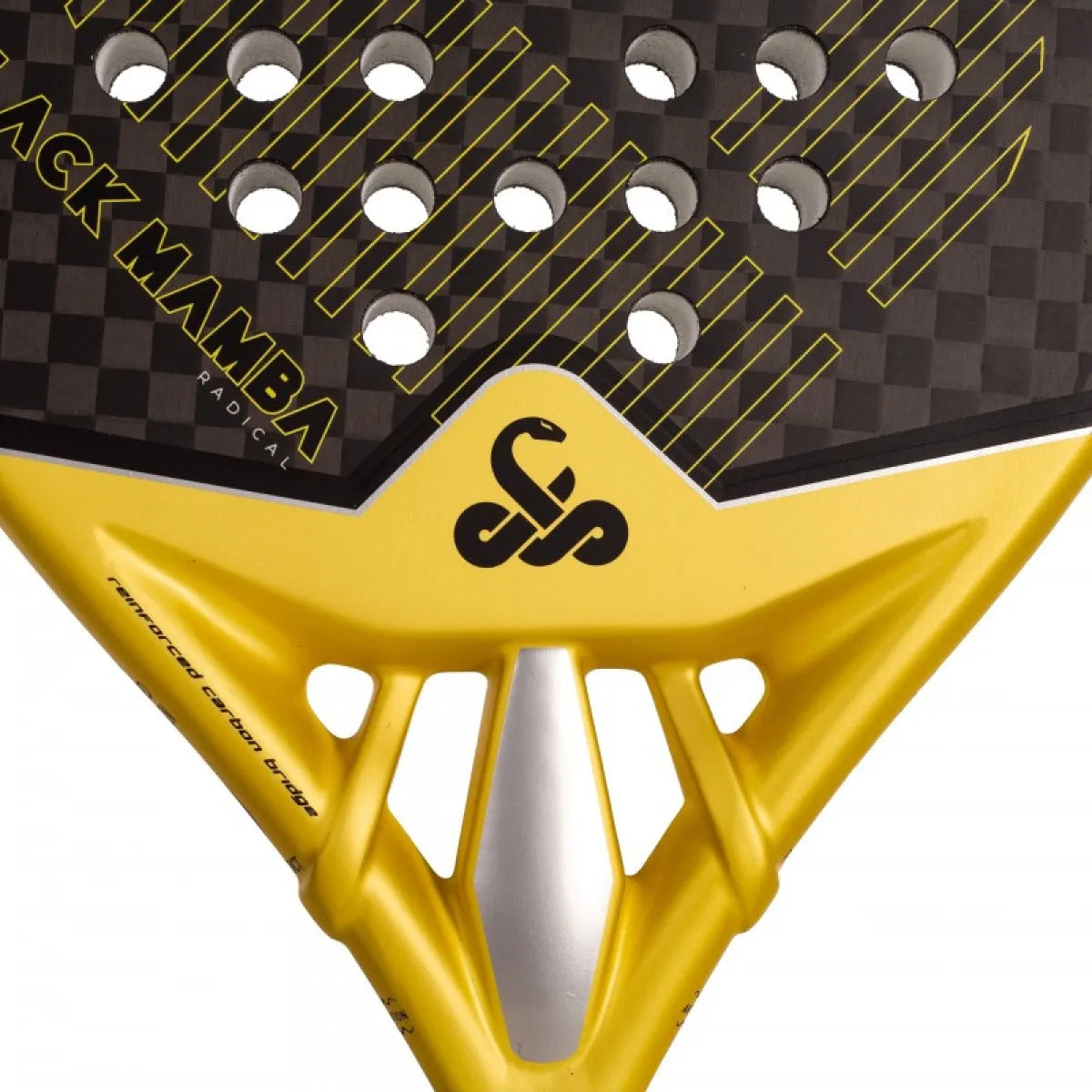 Raquette padel Vibora Black Mamba Radical 12K 2.0 2025 — vue détail 2