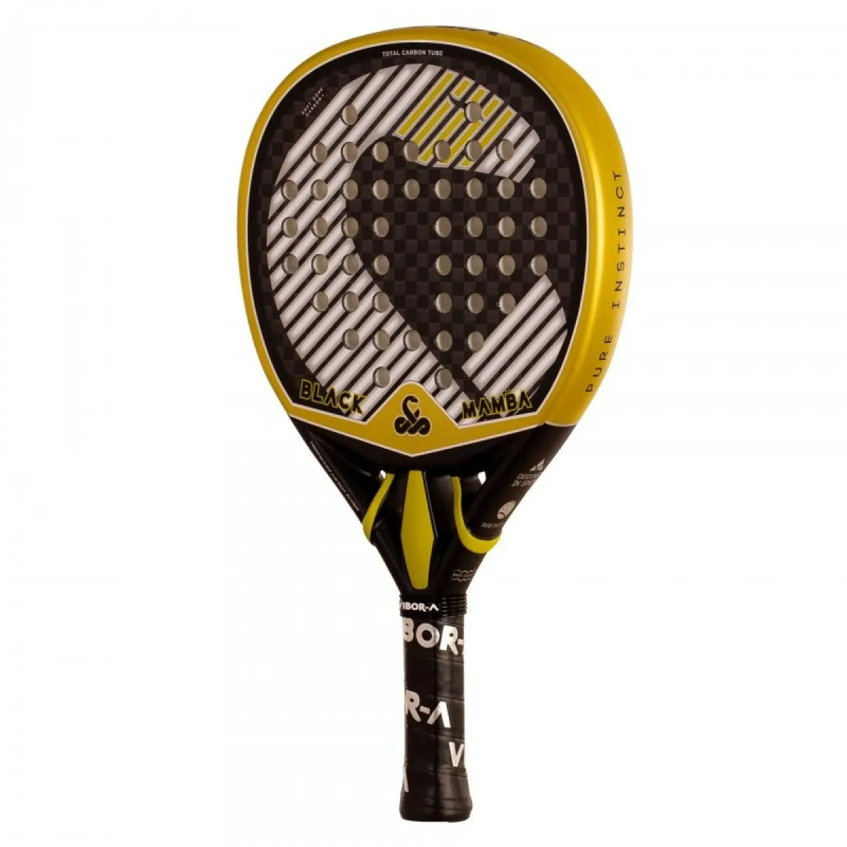 Raquette padel Vibora Black Mamba Radical 12K 3.0 2026 — vue de profil 2