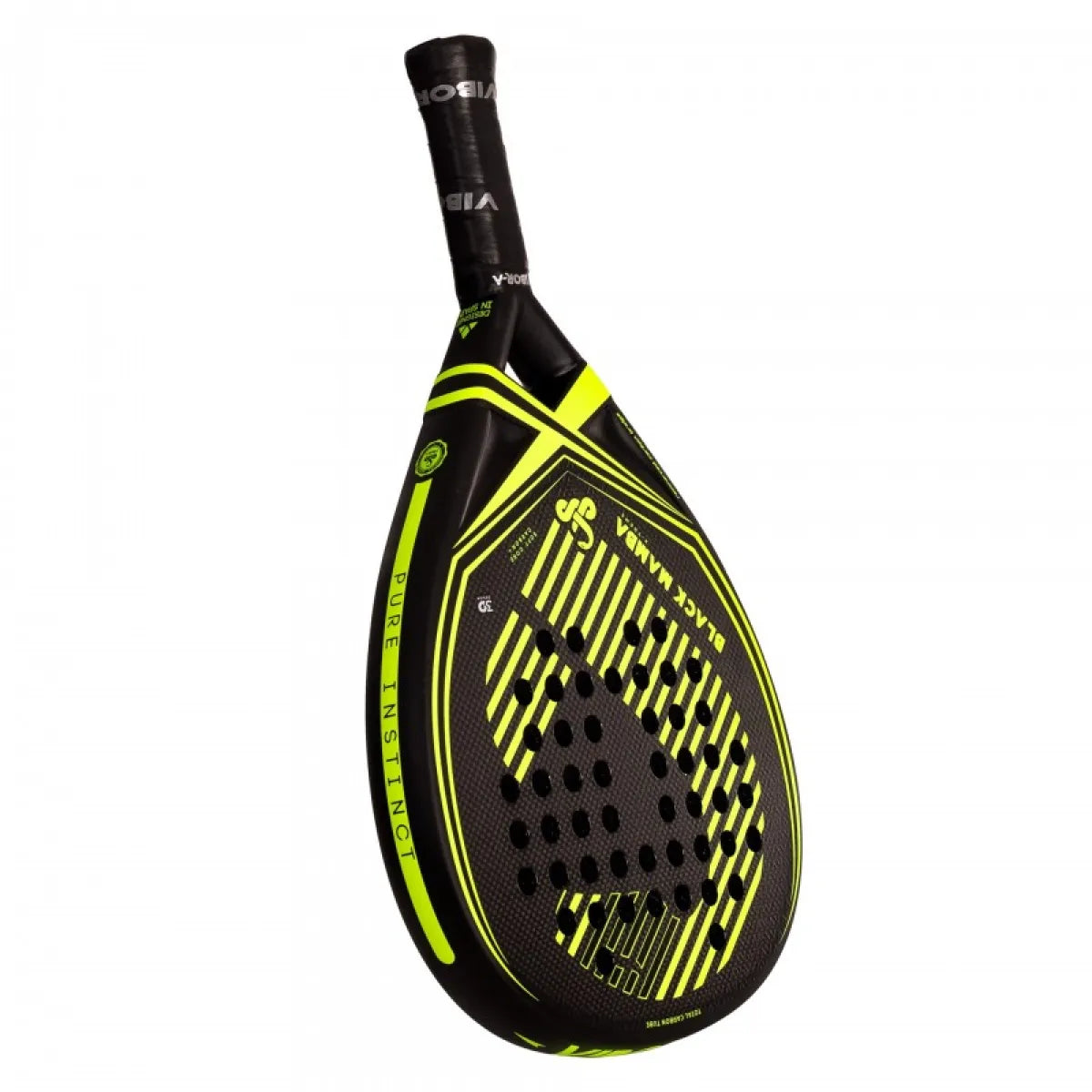 Raquette padel Vibora Black Mamba Xtreme 3K 2.0 2025 — vue de dos