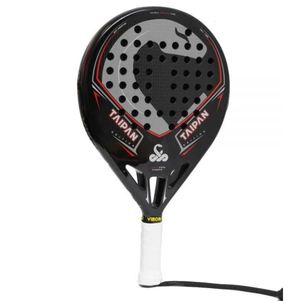 Raquette padel Vibora Black Taipan Liquid Edition 2022 — vue de profil