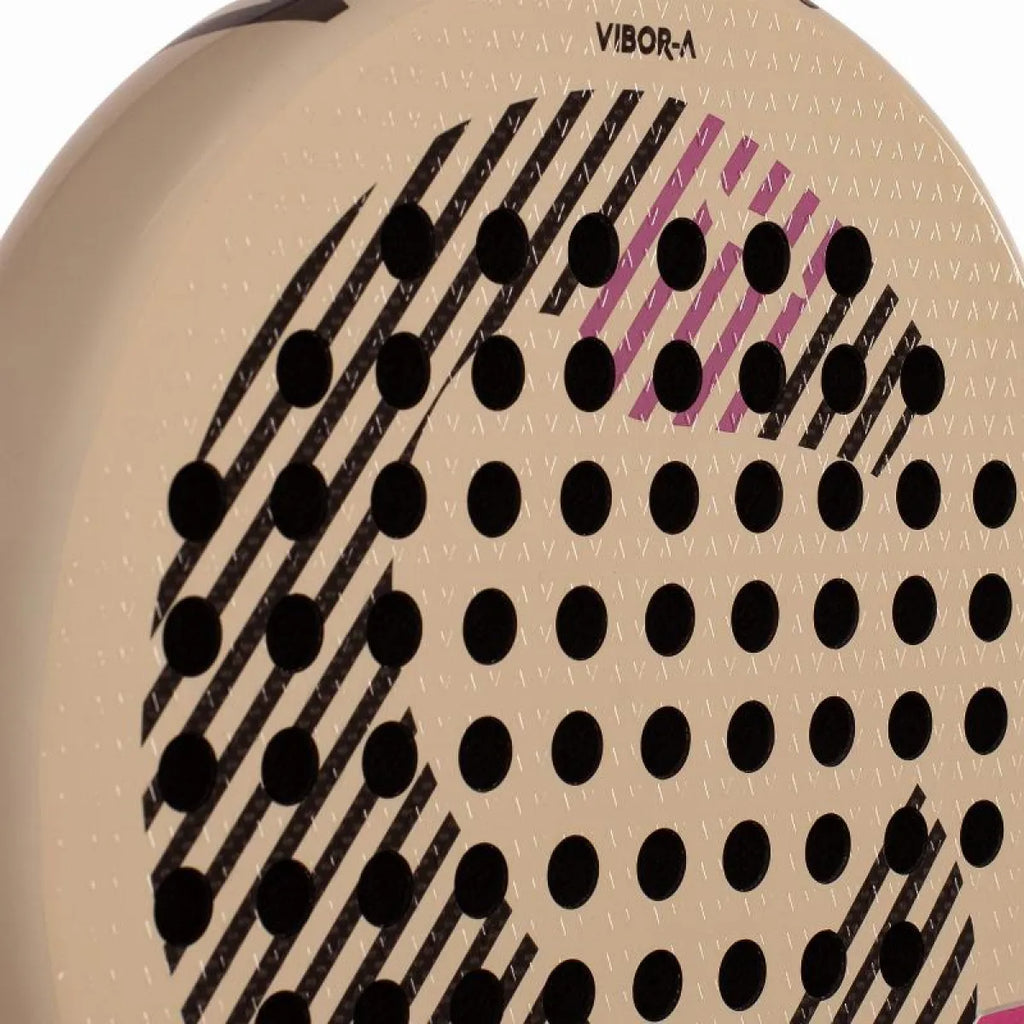 Raquette padel Vibora Diva Elite Cream 2027 — vue de dos