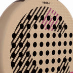 Raquette padel Vibora Diva Elite Cream 2027 — vue de dos