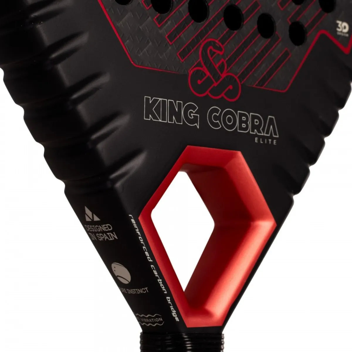 Raquette padel Vibora King Cobra Elite 24K 2.0 2025 — vue détail 2