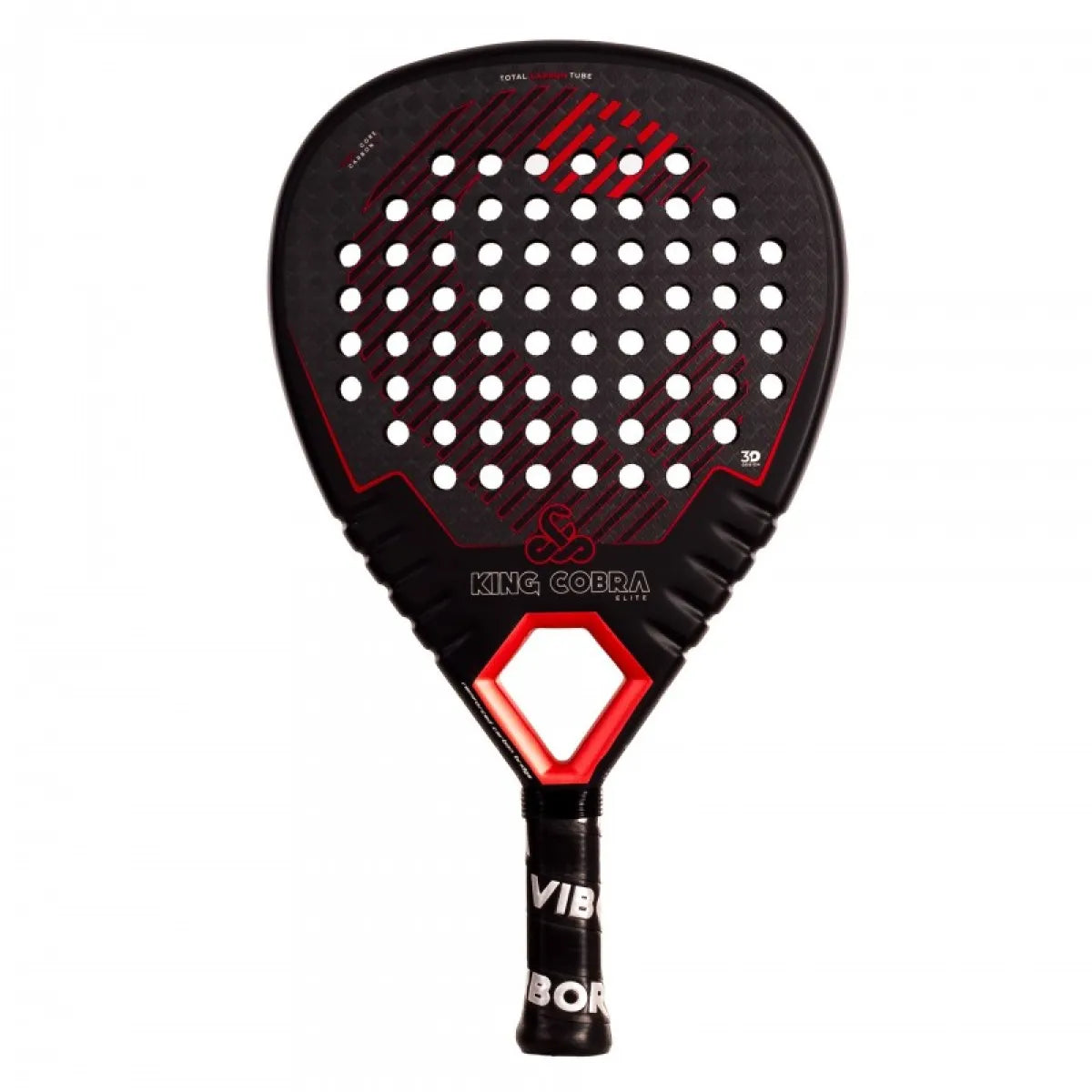 Raquette padel Vibora King Cobra Elite 24K 2.0 2025 — vue de face