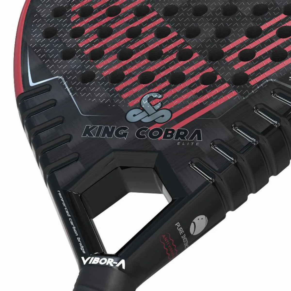 Raquette padel Vibora King Cobra Elite 24K 2024 — vue de dos