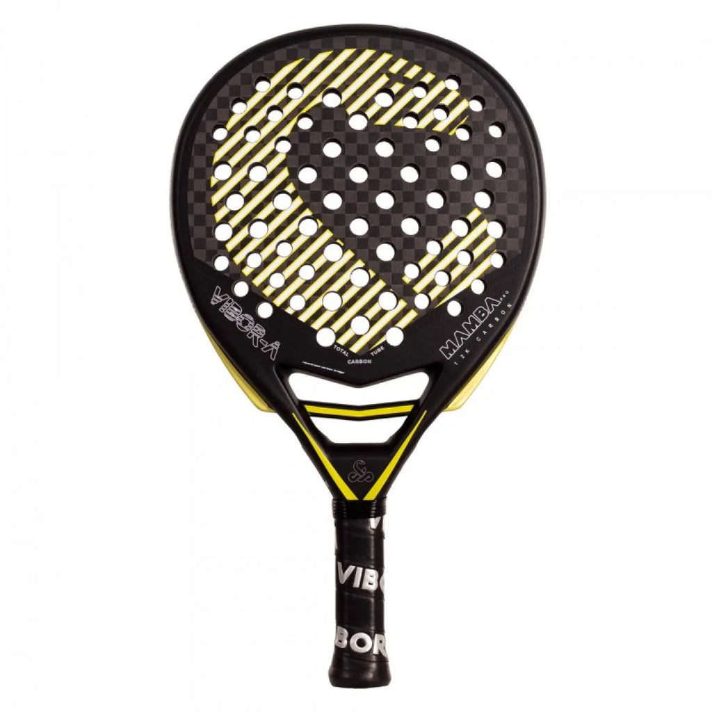 Raquette padel Vibora Mamba Pro noir 2025 — vue de face