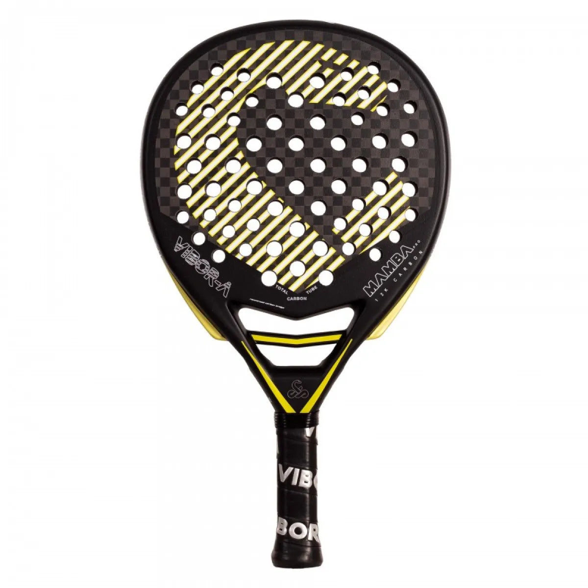 Raquette padel Vibora Mamba Pro noir 2025 — vue de face