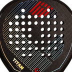Raquette padel Vibora Titan 3K noir 2026 — vue détail 2