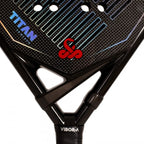 Raquette padel Vibora Titan 3K noir 2026 — vue en perspective