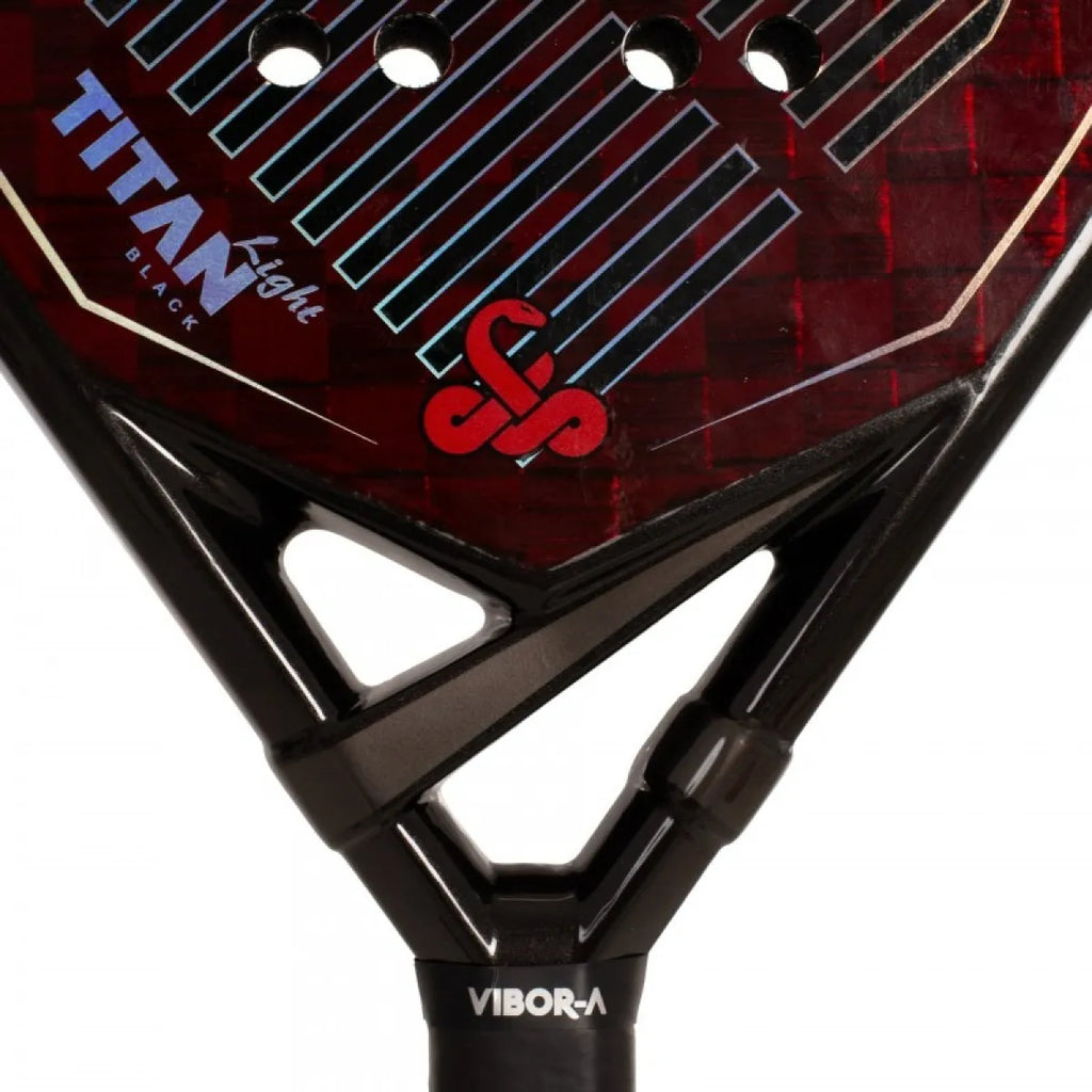 Raquette padel Vibora Titan Black Light 2026 — vue de dos