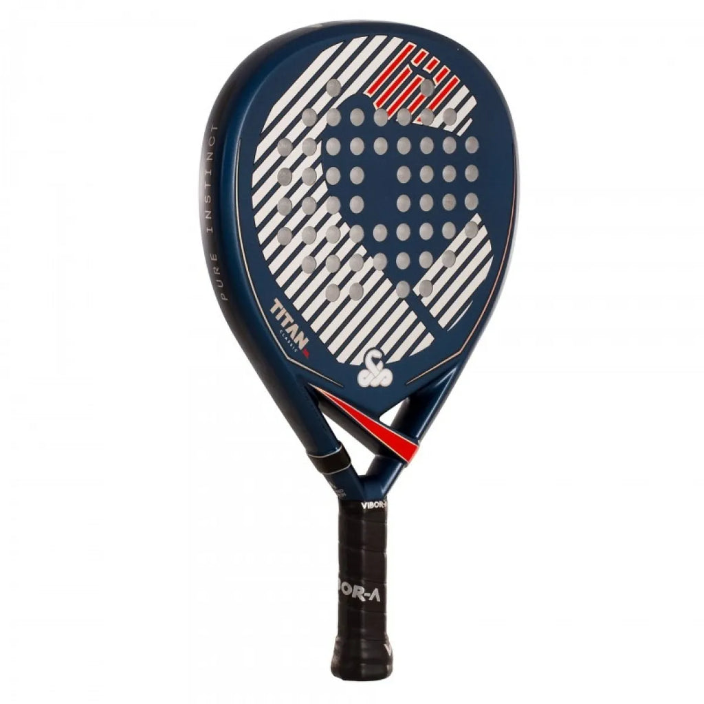 Raquette padel Vibora Titan Classic bleu Junior 2026 — vue de profil