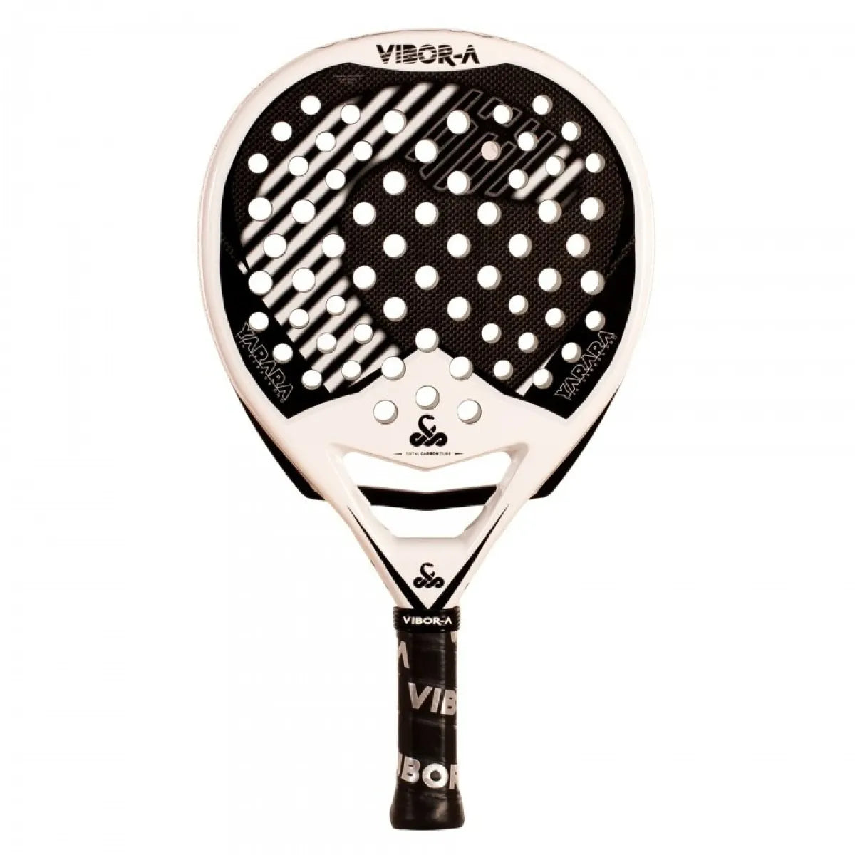Raquette padel Vibora Yarara Pro 2.0 blanc 2026 — vue de face
