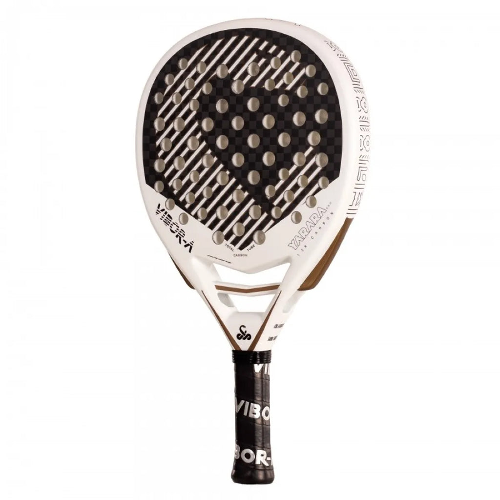 Raquette padel Vibora Yarara Pro blanc 2025 — vue de profil 2