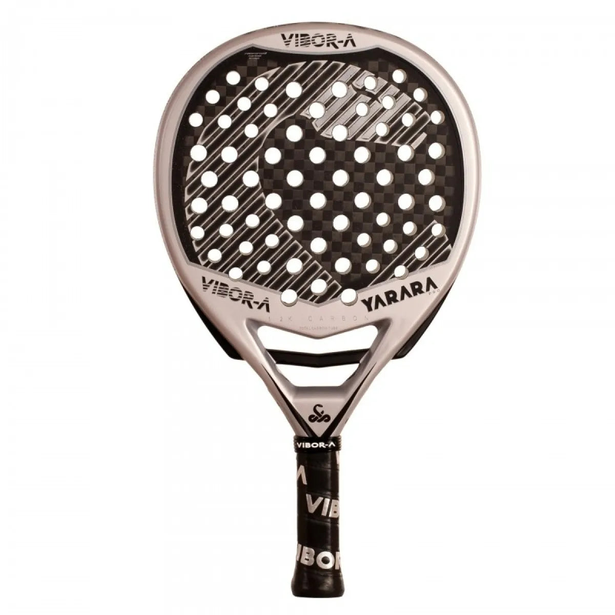 Raquette padel Vibora Yarara Pro Silver 2026 — vue de face