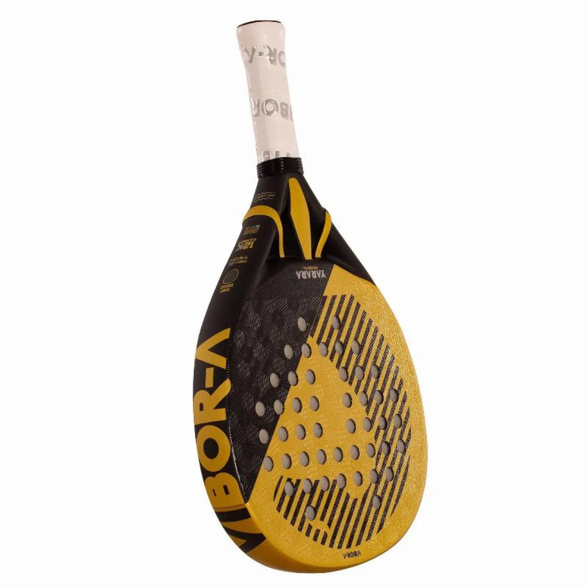 Raquette padel Vibora Yarara Radical Gold 2027 — vue de dos
