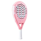 Raquette padel Wilson Blade V4 LS rose — vue de profil