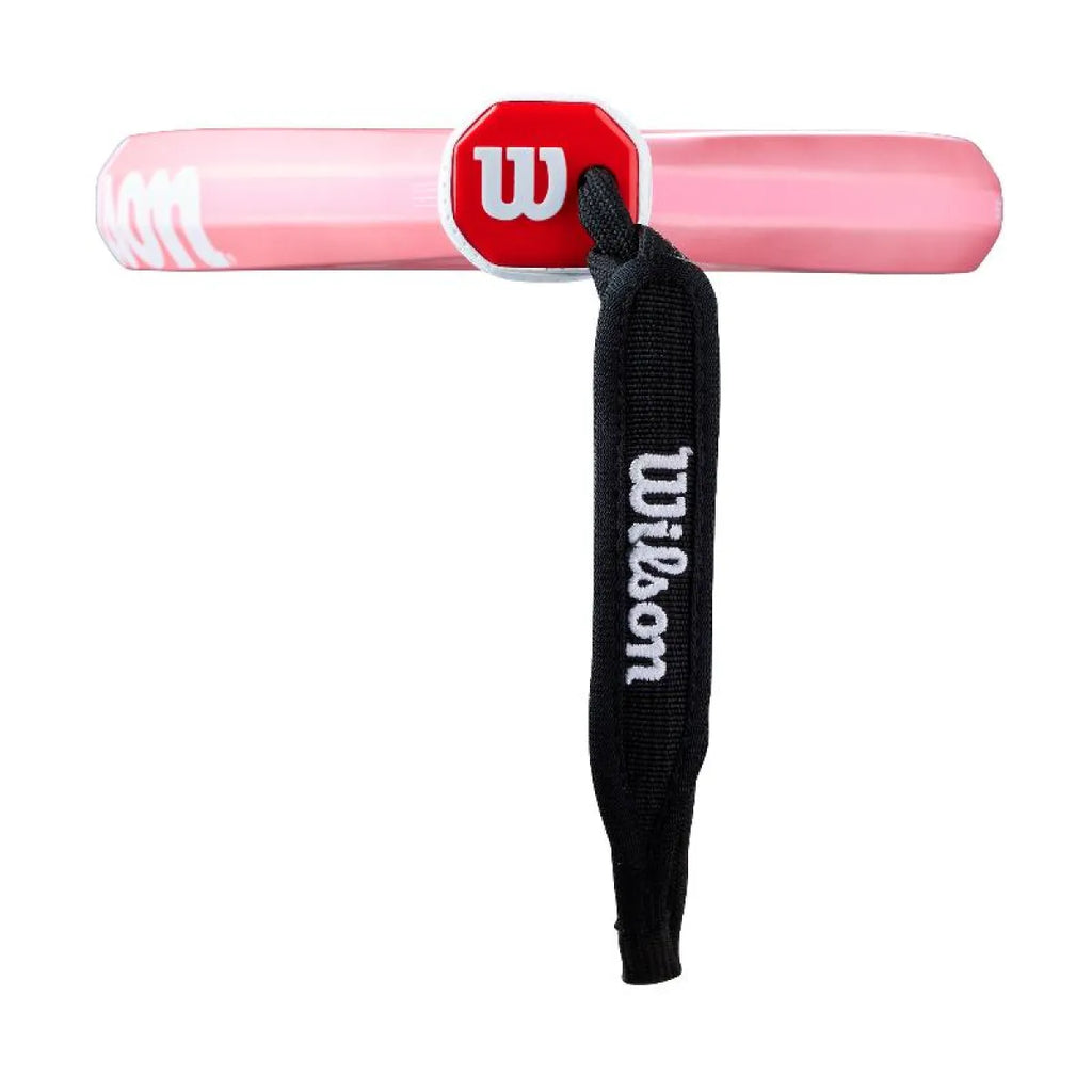 Raquette padel Wilson Blade V4 LS rose — vue en perspective