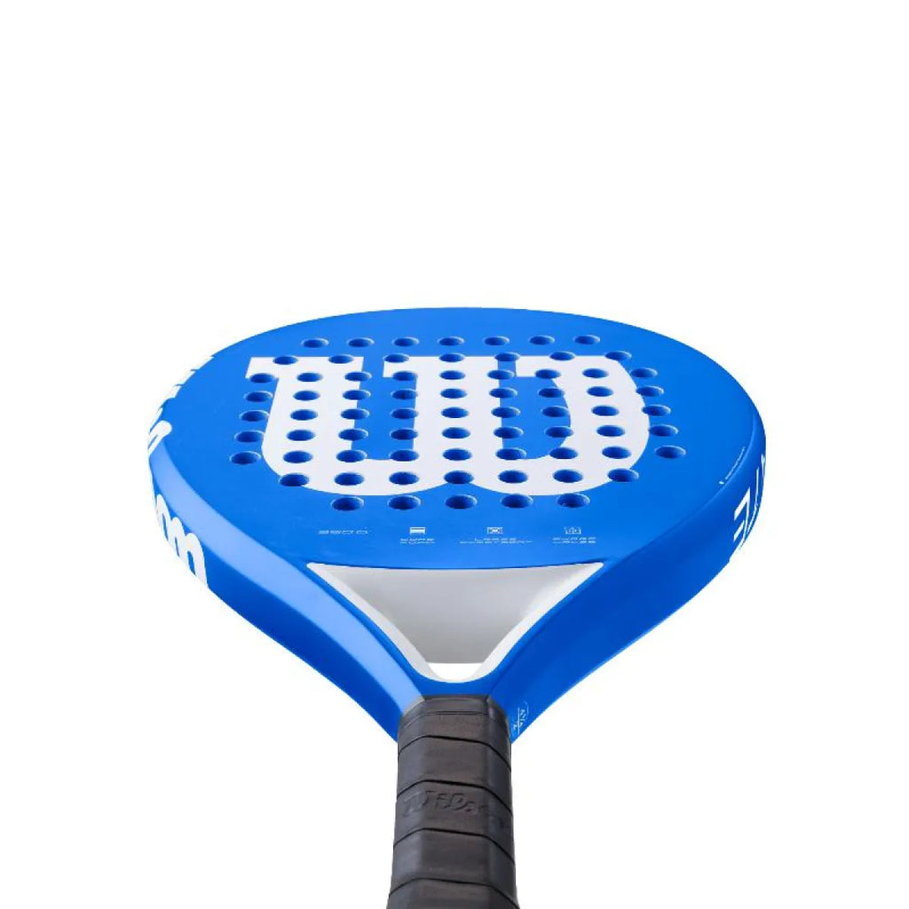 Raquette padel Wilson Elevate bleu blanc — vue détail 1